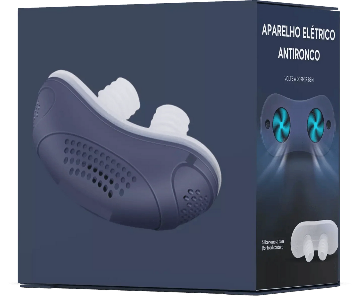 Anti Ronco Elétrico Mini Cpap - Aprovado pelos especialistas da CHEGA DE RONCO. - Buzz Loja