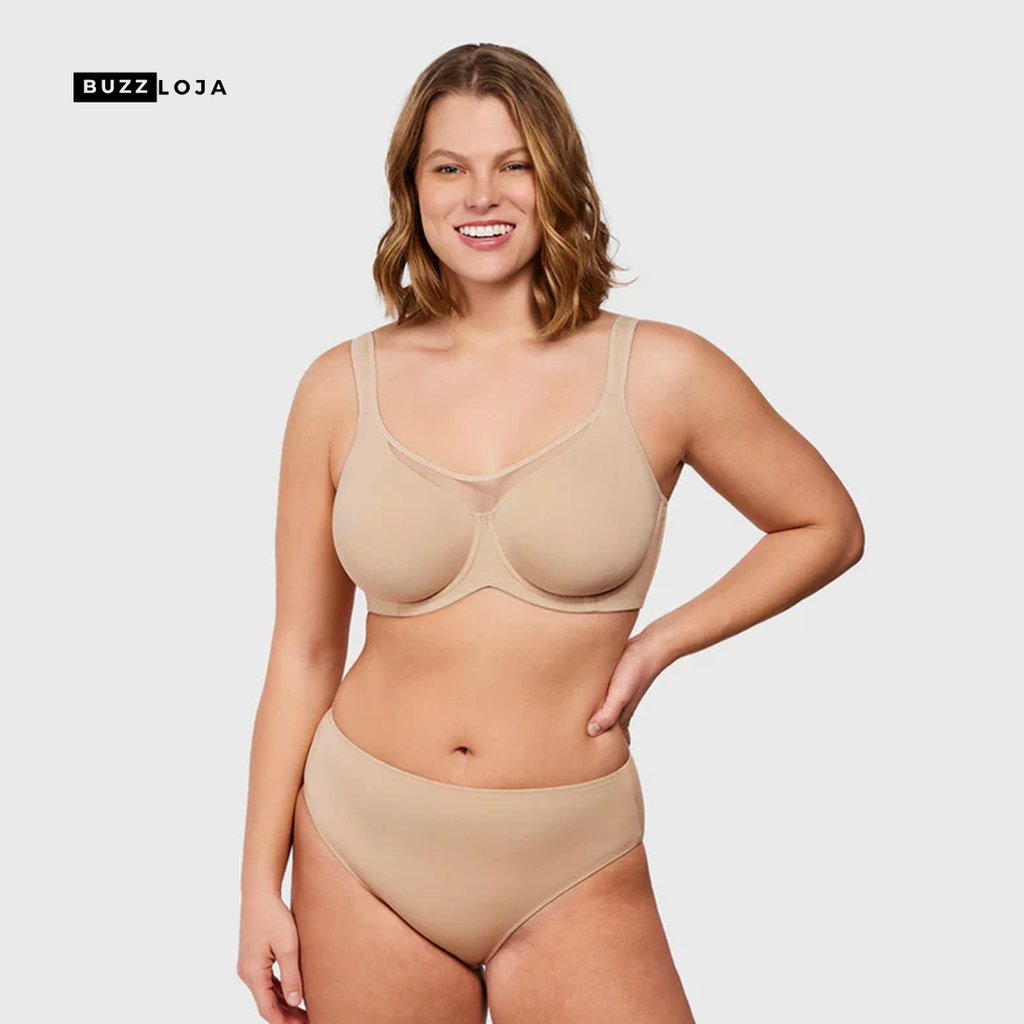 Sutiã Minimizer Conforto Absoluto Buzz - Sem Costura e Sem Marcas