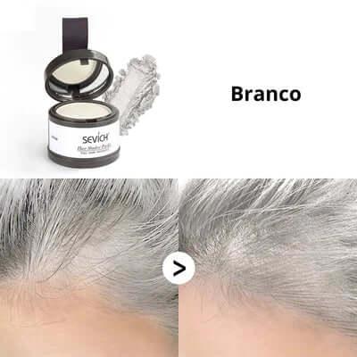 Pó Maquiagem p/ Cabelo à Prova D'água, diga Adeus às Falhas Unissex - SEVÍCH ✅ - Buzz Loja