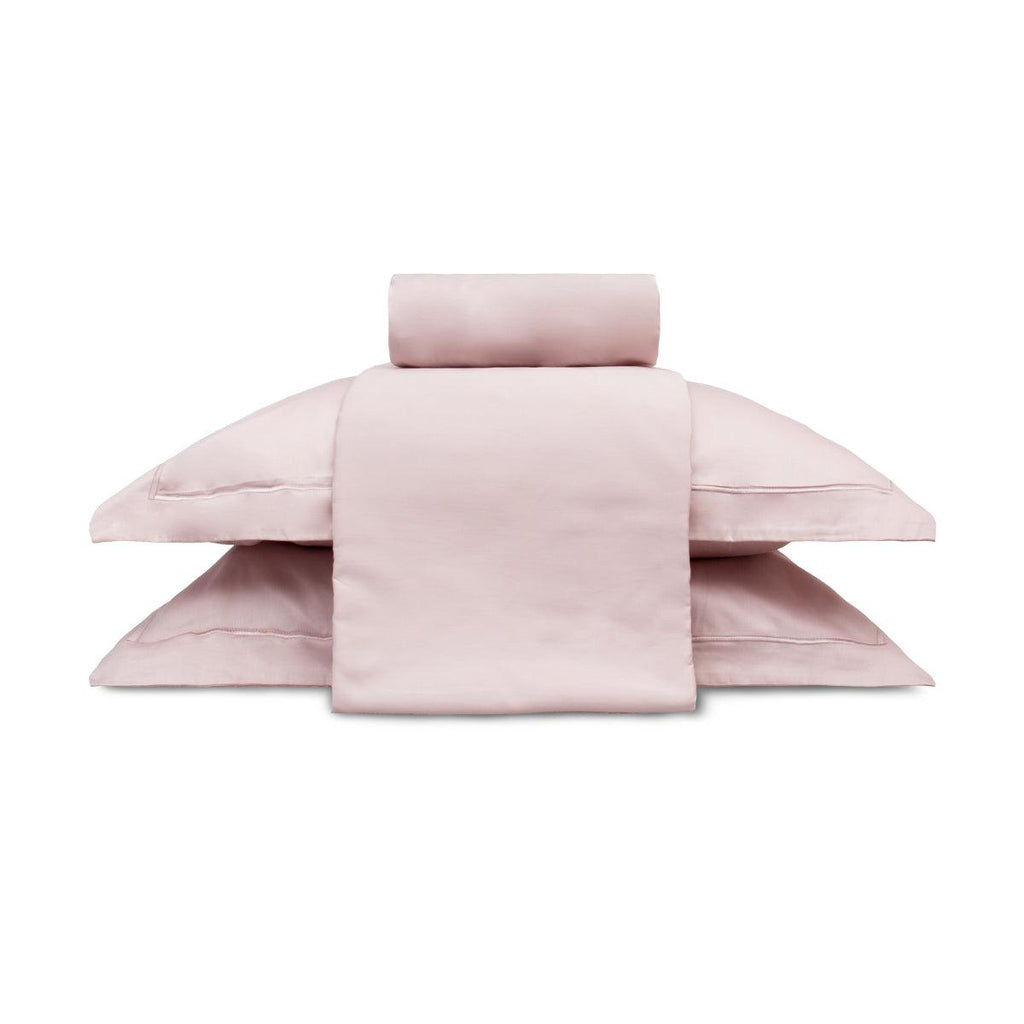 Jogo de Cama Treccenti Percal 300 fios Rosa - Casal - Buzz Loja