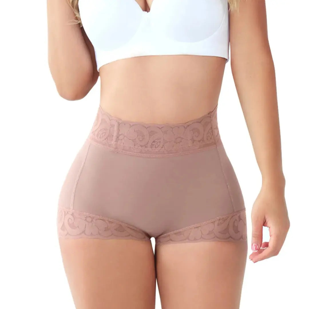 Kit 3 Calcinhas Modeladora Cintura Alta - Afina Cintura e Não Marca na Roupa - Buzz