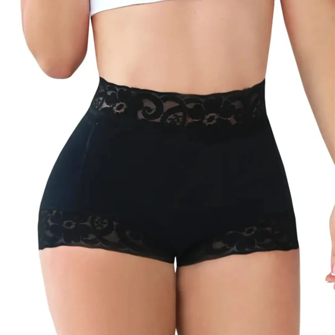 Kit 3 Calcinhas Modeladora Cintura Alta - Afina Cintura e Não Marca na Roupa - Buzz
