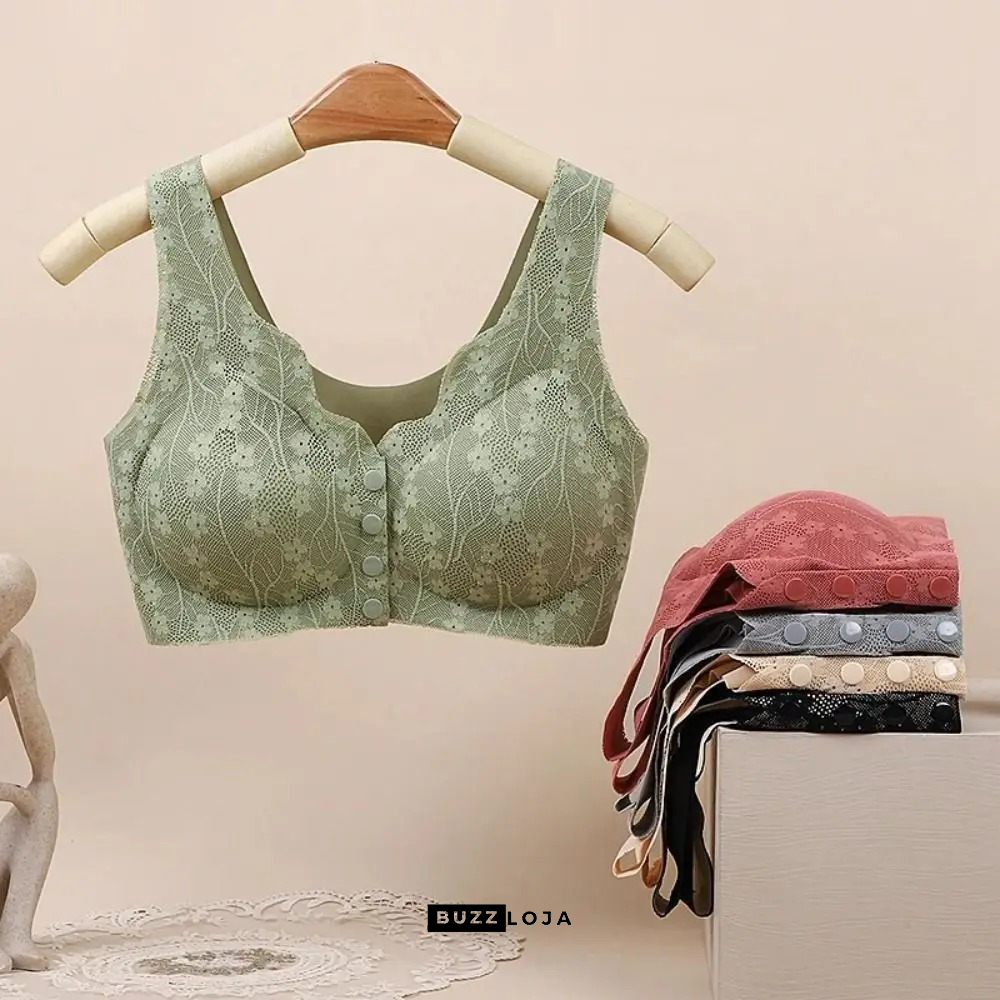 Kit 3 Sutiãs Nuvem em Algodão - Conforto sem Aro e sem Costura | Buzz